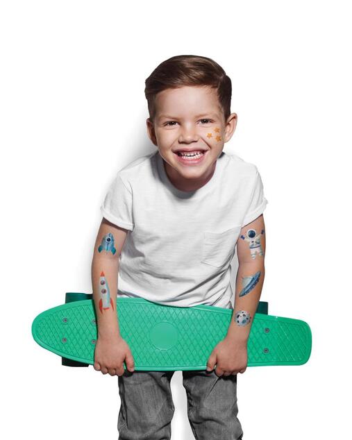 TATTonMe Tetovačky pre deti Vesmír sada