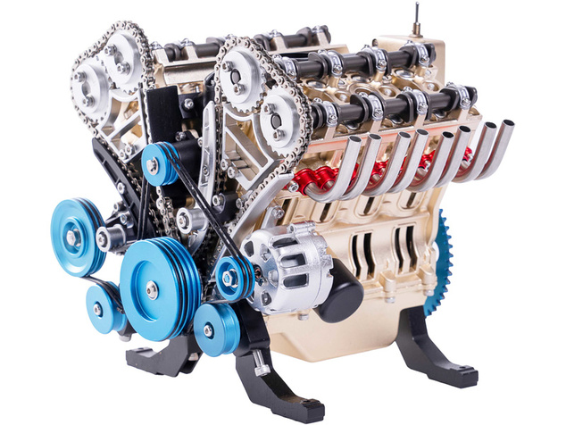 Teching motor V8