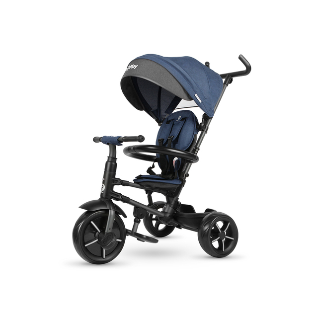 QPLAY Dreirad Rito Star Blue, klappbar, Alter 10-72 Monate
