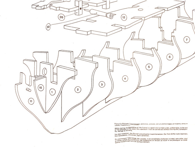Mantua Model Peregrine Galley 1:60 kit