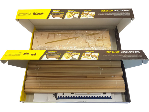 Model Shipways USF Confederacy 1778 1:64 komplet