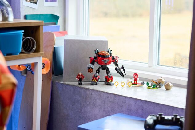 LEGO® Sonic the Hedgehog 77005 Knuckles vs. Dr. Eggman: Robotický oblek Egg