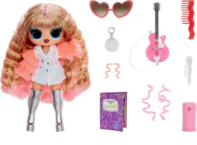 L.O.L. Surprise! Neon Pop Star Tweens bábika - Thea Stars