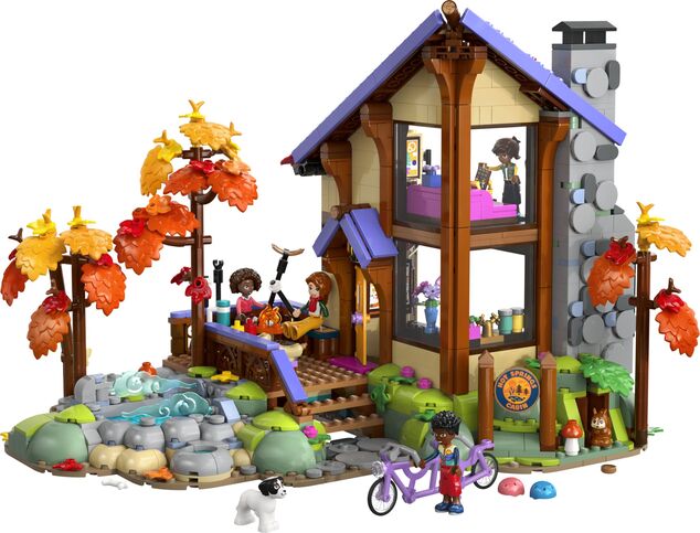 LEGO® Friends 42705 Útulná chata v jesennom lese