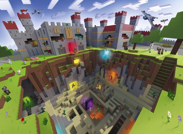 Ravensburger Minecraft 300 dielikov