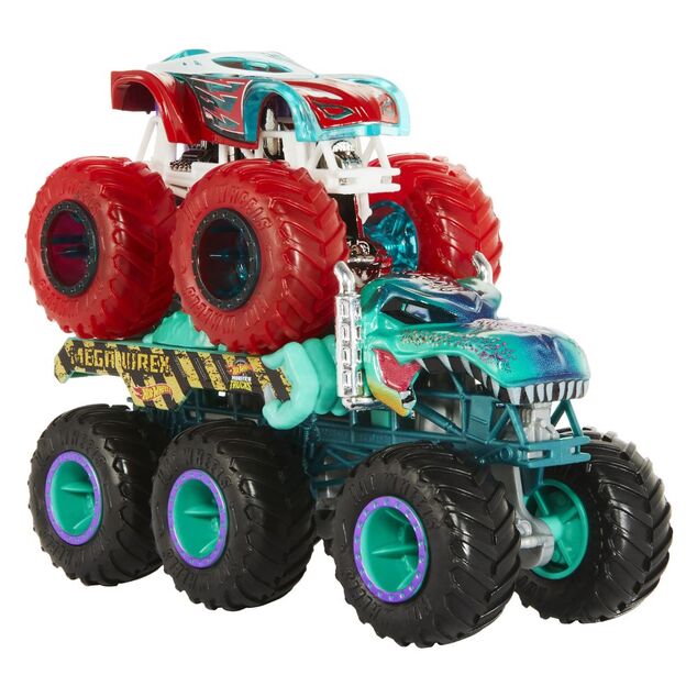 HW szörnyjárgányok teherautók 1:64