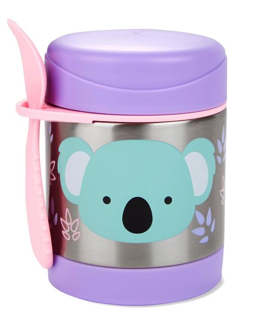 SKIP HOP Zoo Termoska na jedlo s lyžičko/vidličkou Koala 325ml,