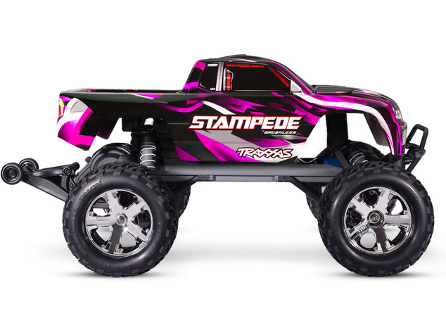 Traxxas Stampede 1:10 BL-2s RTR modrý