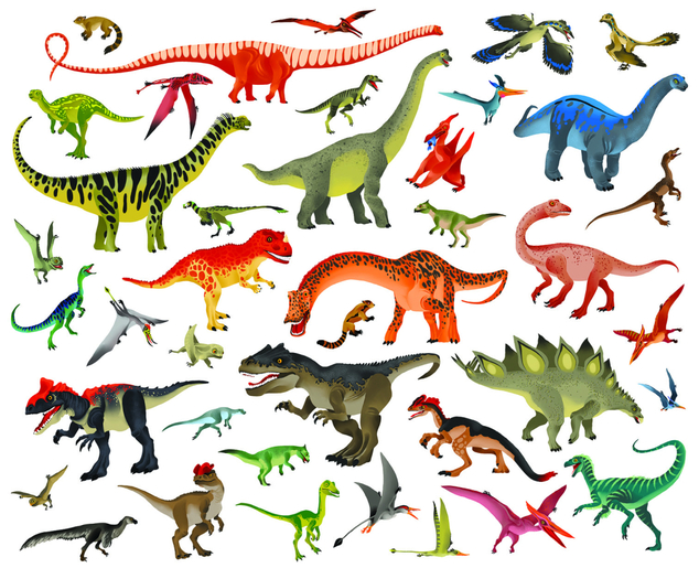 Čti a nalepuj – MEZI DINOSAURY, kniha se samolepkami