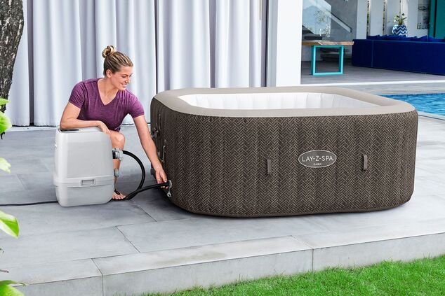 Bestway 6001R Vírivka LAY-Z-SPA® Cabo HydroJet™ pre 6 ľudí (Energy-saving) 180x180x71 cm