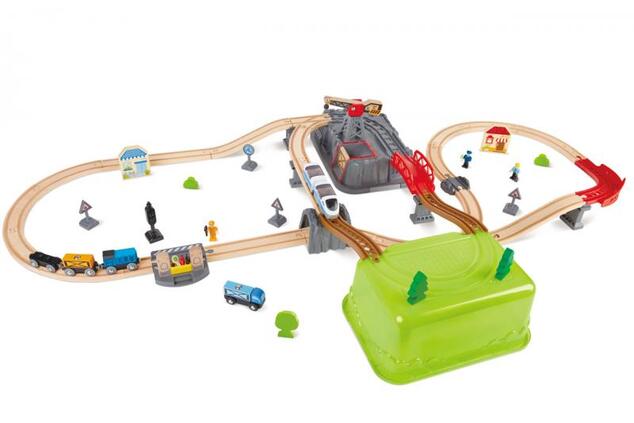 Hape Vláčiková dráha s hracím boxom