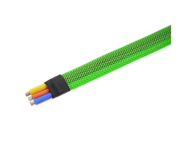 Ochranný káblový oplet 8mm zelený (1m)