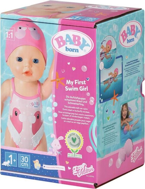 Zapf Baby born Plávajúce dievčatko