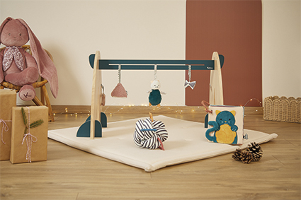 Kaloo Lapinoo Veľký Plyšový zajac s dlhými ušami terracotta 80 cm