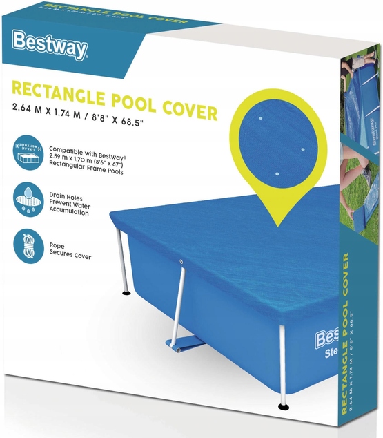 Bestway 58105 Krycia plachta 259 x 170 cm