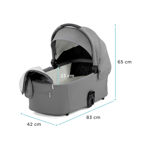 KINDERKRAFT Cochecito combinado Nea 2en1 Midnight Black