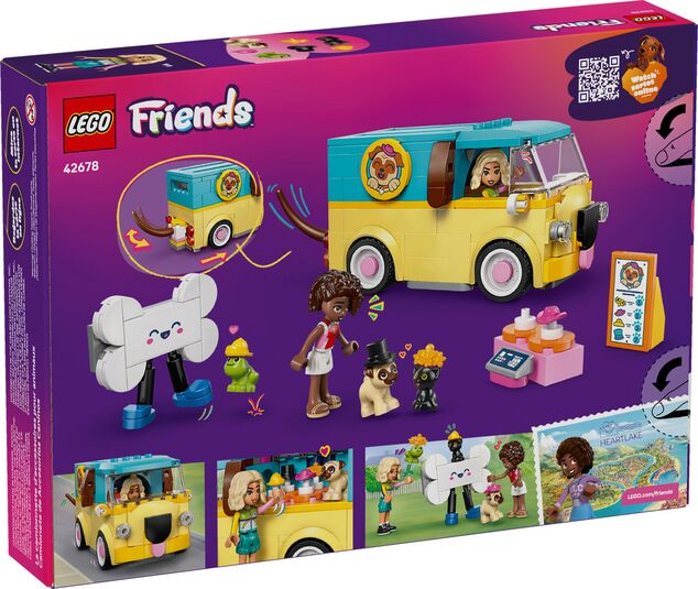 LEGO® Friends 42678 Dodávka s doplnkami pre maznáčikov