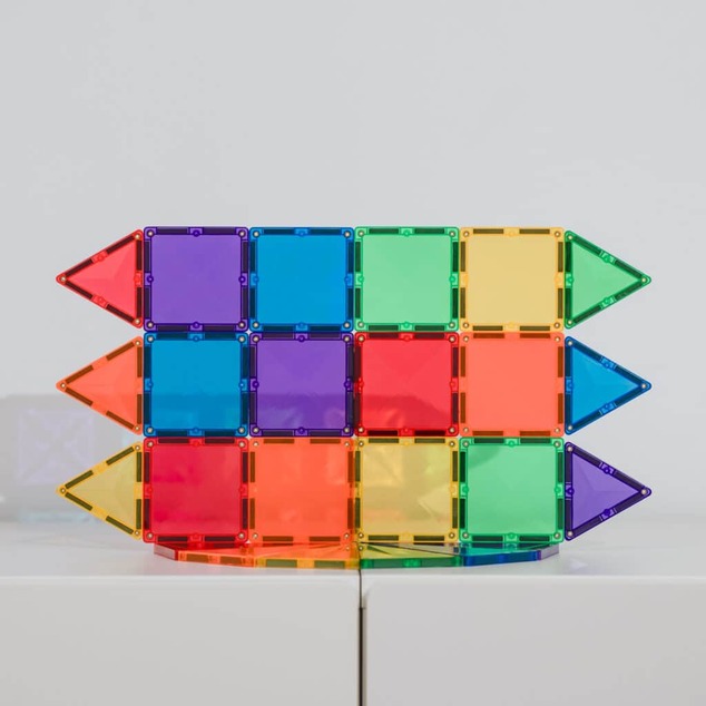 CONNETIX® Rainbow Mini Pack magnetická stavebnica 24 ks