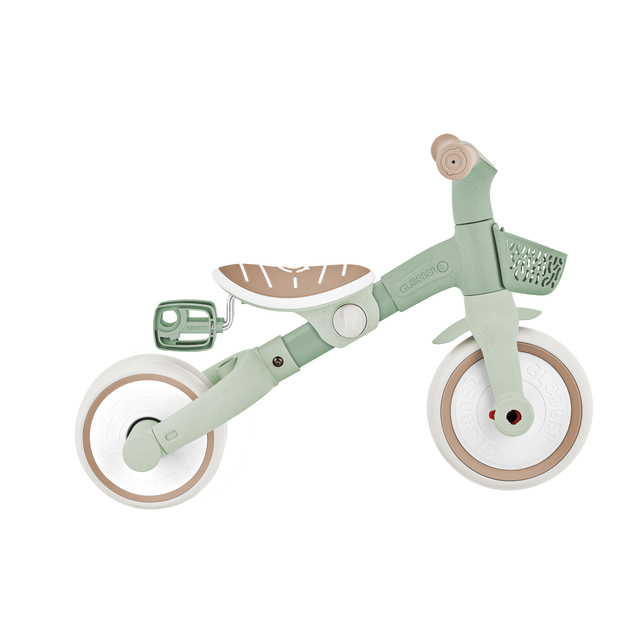 Globber detské odrážadlo trojkolesové - Learning Trike 3in1 PLUS Ecologic Pistachio