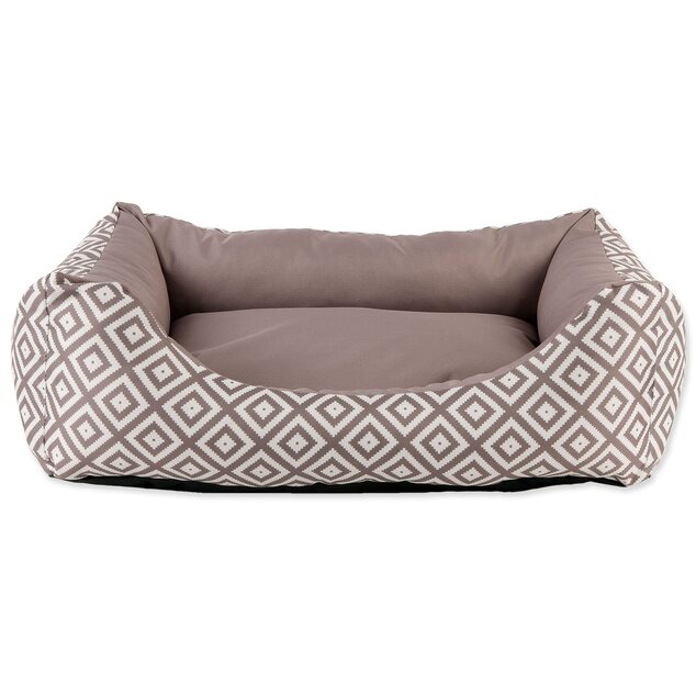 Pelíšek Dog Fantasy Sofa etno hnědý 90x75x22cm