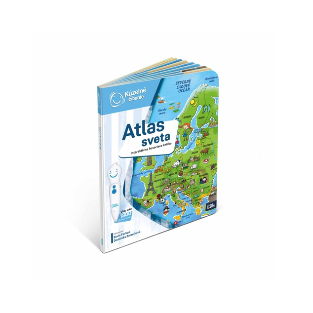 Albi Kúzelné čítanie Kniha Atlas sveta