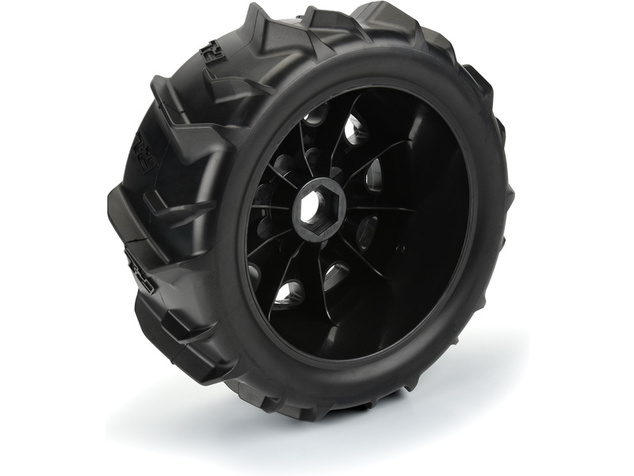Pro-Line koleso 5.7", pneu Dumont Sand/Snow, disk Raid H24 (2)