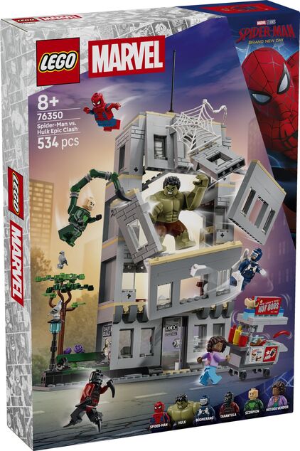 LEGO® Marvel 76350 Epický súboj: Spider-Man vs. Hulk