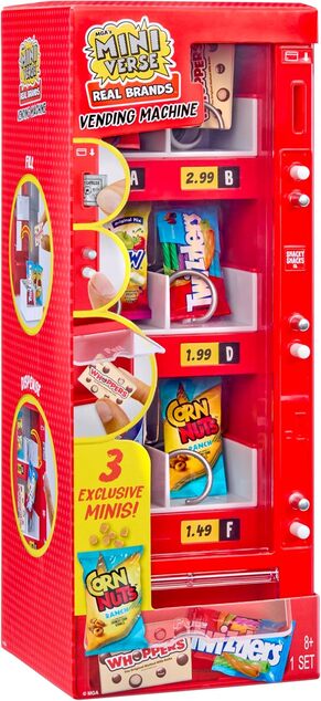 MGA's Miniverse  Predajný automat skutočných značiek - Minis