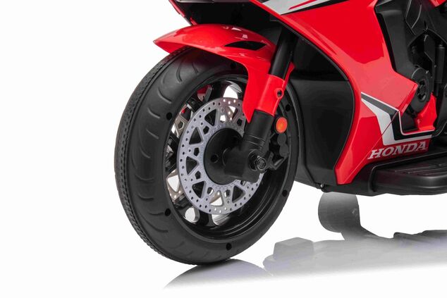 Elektrická Motorka HONDA CBR 1000RR, Licencované, 12V batéria, Plastové kolesá, červená