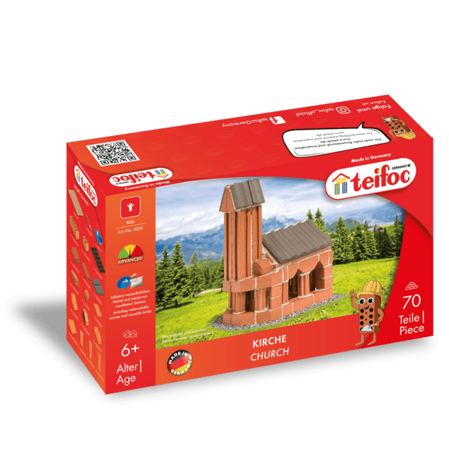 TEIFOC stavebnica Kostol 70 dielikov