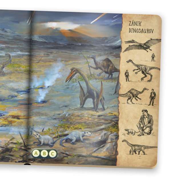 Albi Kúzelné čítanie Kniha Dinosaury
