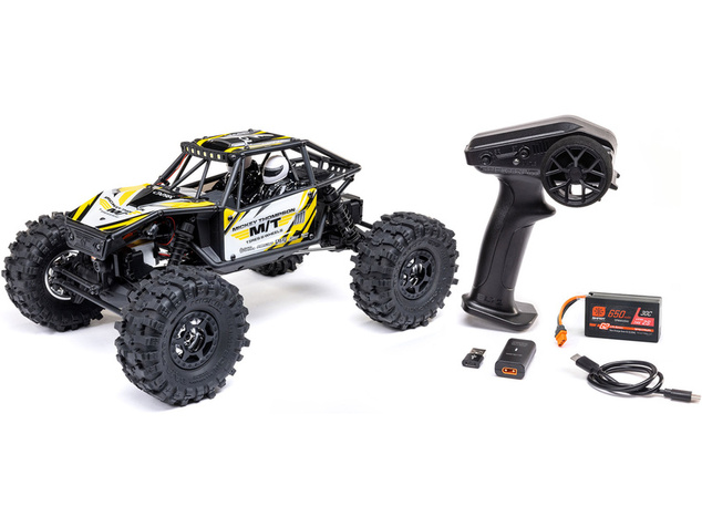 Axial Capra 1:18 4WS RTR modrá