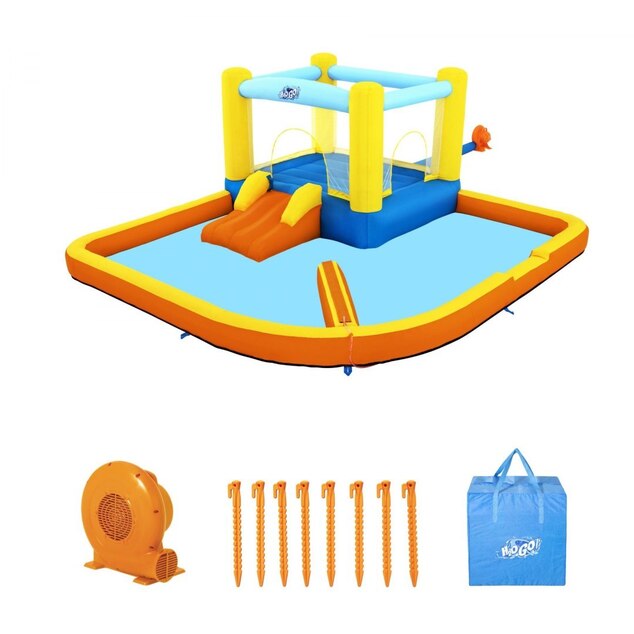 Vodný park 53381 Bestway H2OGO! 3.65m x 3.40m x 1.52m Beach Bounce