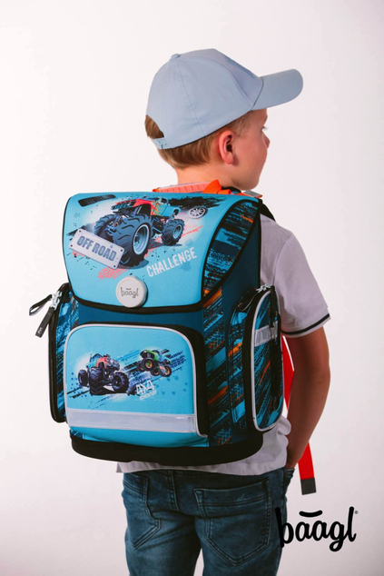 Rucsac școlar BAAGL Ergo Náklaďák