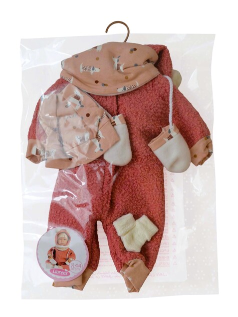 Llorens M844-001 oblečenie pre bábiku bábätko NEW BORN veľkosti 43-45 cm
