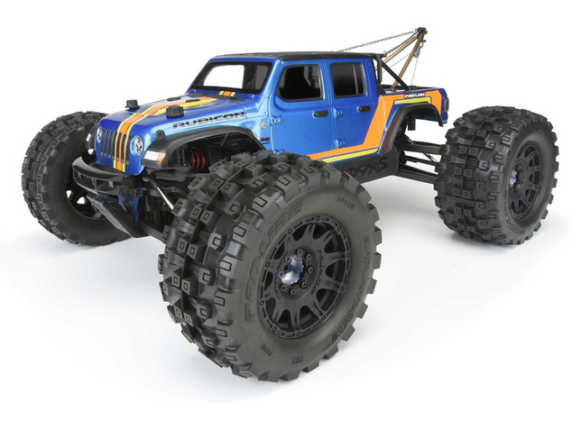 Pro-Line koleso 3.8", pneu Badlands MX38 HP Belted, disk Raid H17 čierny (2)