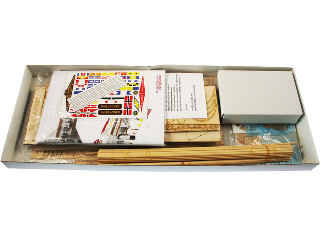 Modell-Tec D/S Skibladner 1:60 Bausatz