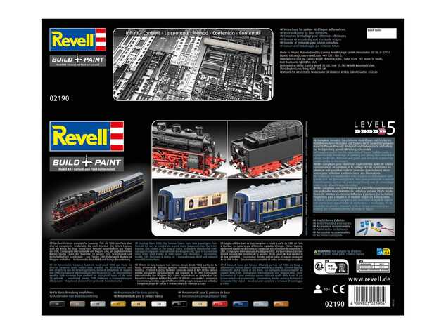 Maquette en plastique locomotive 02190 - Orient Express (1:87)