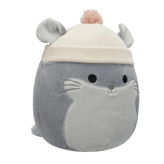 Squishmallows Činčila s čiapkou - Camilo, 20 cm