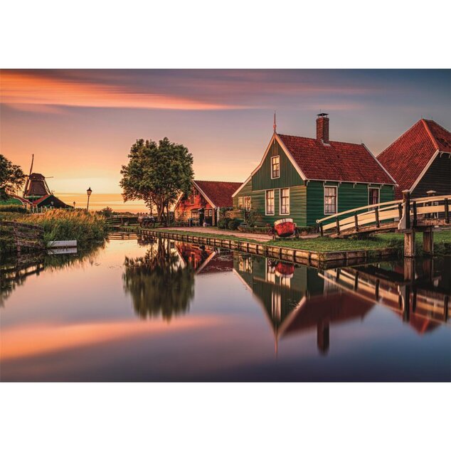 Clementoni - Puzzle 1500 Zaanse Schans
