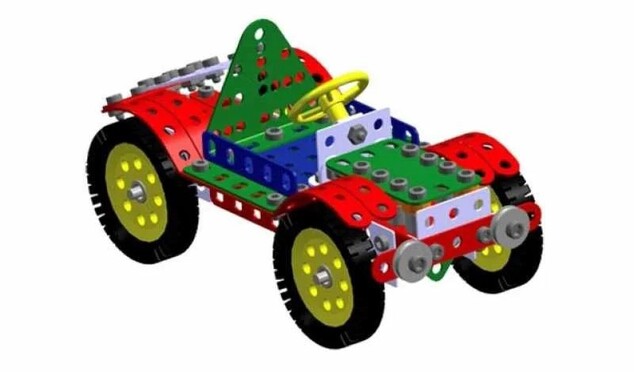Merkur 5 kit de construcción, 768 piezas, 80 modelos