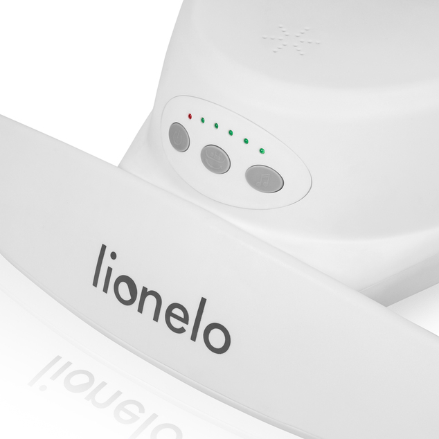 LIONELO Hamaca para bebés Iris Grey Concrete, 0m+