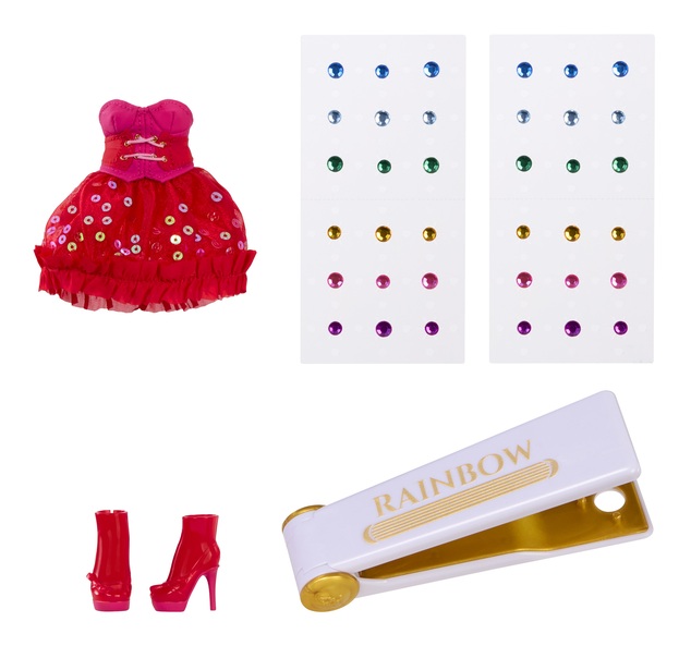 Rainbow High Be Dazzling Fashion bábika - Vivienne Rouge (Red)