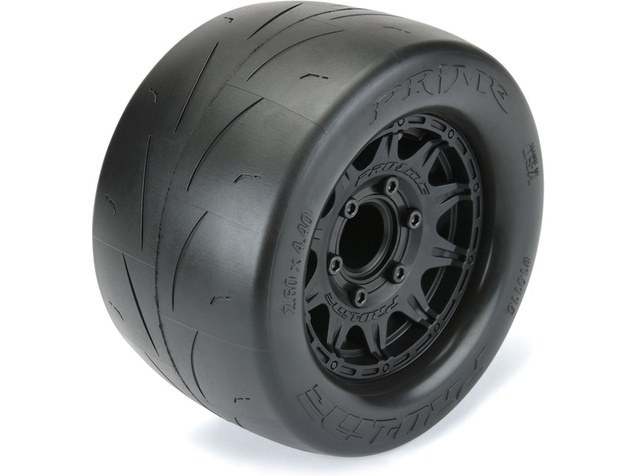 Pro-Line kolo 2.8", pneu Prime Street, disk Raid H12 čierny (2)