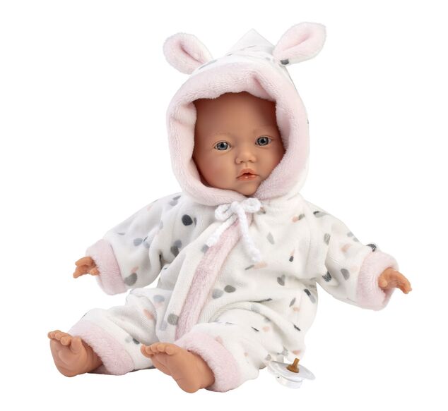 Llorens 63313 LITTLE BABY - realistická bábika bábätko s mäkkým látkovým telom - 32 cm