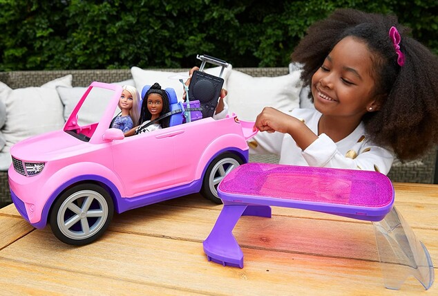 Mattel Barbie Dreamhouse Adventures Transformujúce sa auto GYJ25