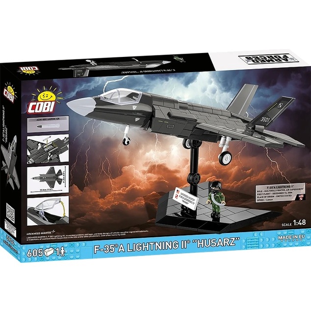 Cobi Armed Forces F-35A LIGHTNING II HUSARZ, 1:48, 605 k, 1 f
