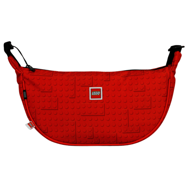LEGO Brick Dots Red - grande borsa a tracolla