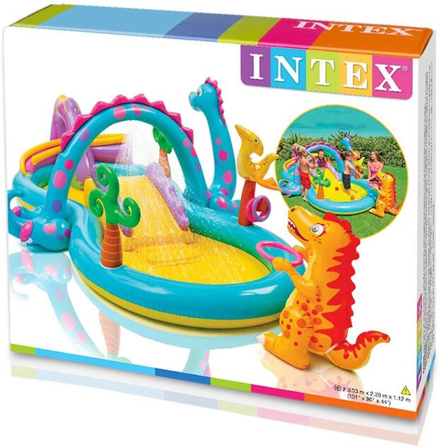 Bazénové hracie centrum INTEX 57135 Dinoland 333x229x112 cm