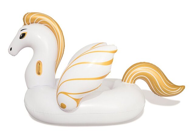 Bestway Aufblasbarer Pegasus MAXI mit Griffen, 231x150cm